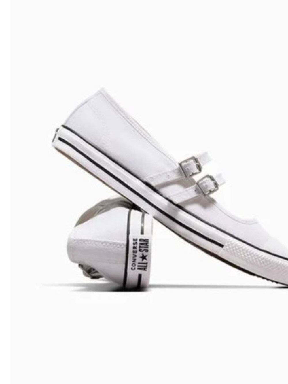 White Chuck Taylor All Star Dainty Mary Jane